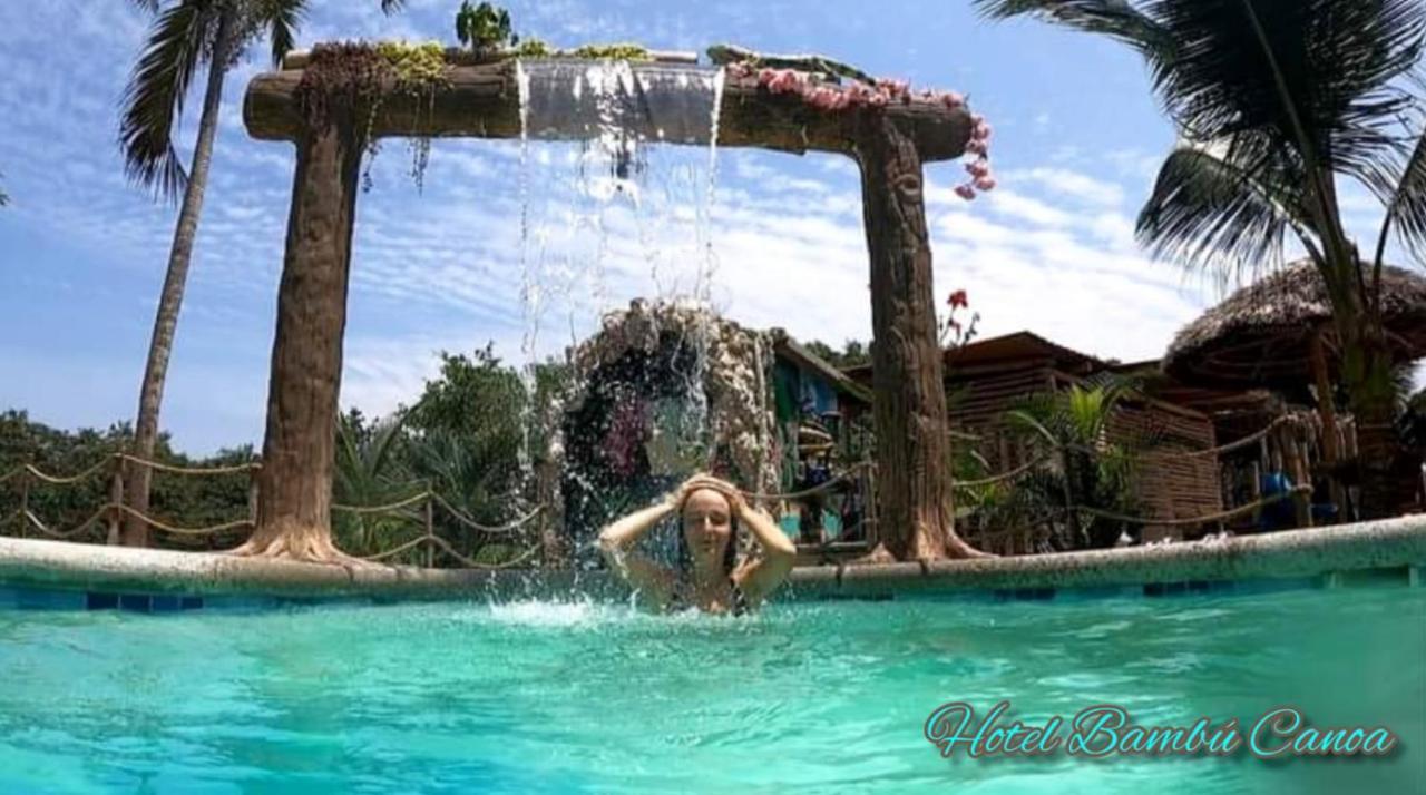 Hotel Bambu Canoa Exterior photo