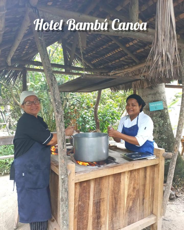 Hotel Bambu Canoa Exterior photo